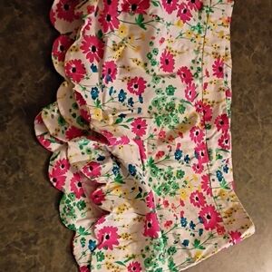 Floral Scalloped Skirt